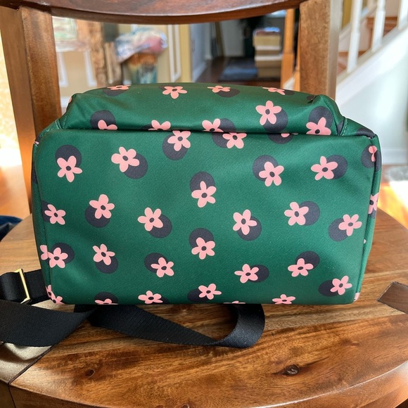 Kate Spade Green Multi Floral Medium Backpack main image 8